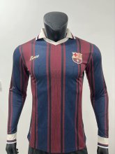 25/26 Barcelona  Polo 125 Year Special Edition Long Sleeved  PLayer  1:1 Quality Soccer Jersey