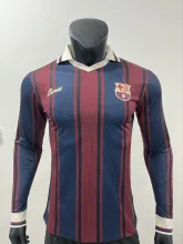 25/26 Barcelona  Polo 125 Year Special Edition Long Sleeved  PLayer  1:1 Quality Soccer Jersey