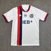 25/26 San Lorenzo  Away White  Fans 1:1 Quality Soccer Jersey