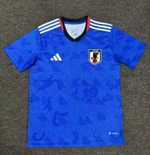 25/26 Japan Training Clothes Blue Fans 1:1 Quality Soccer Jersey