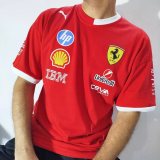 F1 racing suit T-shirt 2025 Ferrari  shirt 1:1 Quality F1 Jerseys
