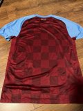2011/2012 Aston Villa Home Fans Retro 1:1 Quality Soccer Jersey