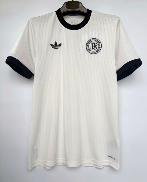 25/26 Germany 125th Anniversary Edition White Fans 1:1 Quality Soccer Jersey