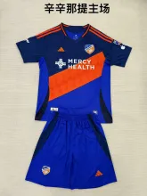 25/26 FC Cincinnati Home Kids 1:1 Quality Soccer Jersey