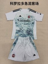 25/26 Colorado Rapids Away Kids Kits 1:1 Quality Soccer Jersey