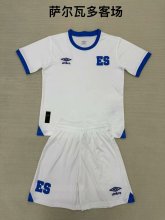 25/26 El Salvador Away 1:1 Kids Soccer Jersey