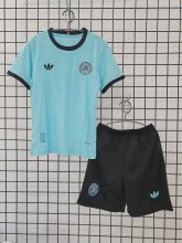 25/26 Germany 125th Anniversary Edition Blue Kids 1:1 Quality Soccer Jersey