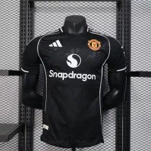 25/26 Manchester United Special Edition Black Player 1:1 Quality Soccer Jersey