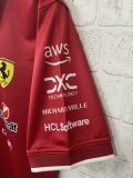 F1 racing suit T-shirt 2025 Ferrari  shirt 1:1 Quality F1 Jerseys