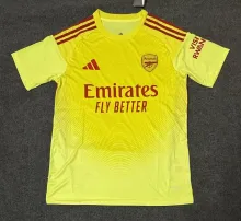 25/26 Arsenal  Goalkeeper Yellow Fans  1:1 Quality Soccer Jersey