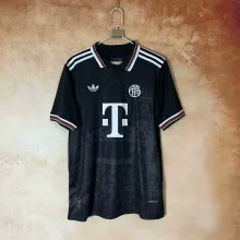 25/26 Bayern Munich Clover  PO Black Fans 1:1 Quality Soccer Jersey