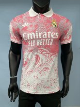 25/26 Real Madrid Pink Player 1:1 Quality Soccer Jersey