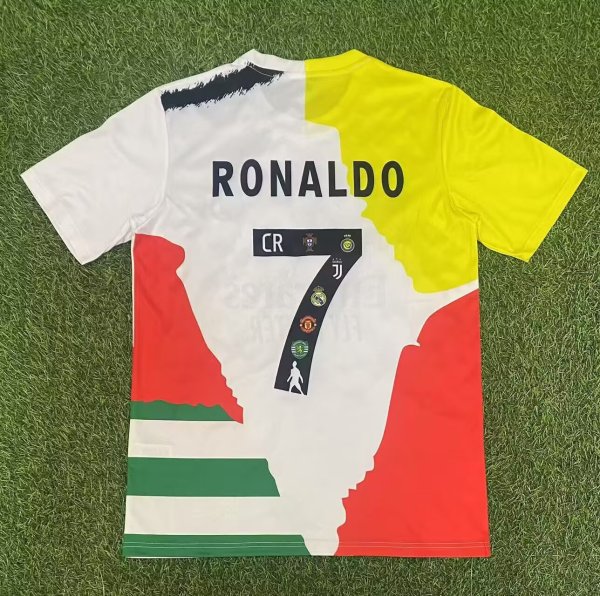 25/26 Real Madrid  Ronaldo#7 Commemorative Edition Fans 1:1 Quality Soccer Jersey