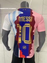 25/26 Barcelona Messi#10 Commemorative Edition Fans 1:1 Quality Soccer Jersey
