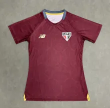25/26 Sao Paulo Training Red Women Fans 1:1 Quality Soccer Jersey