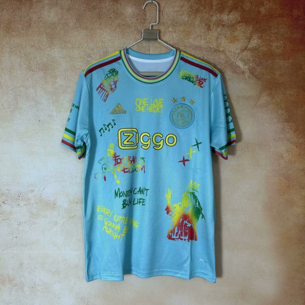 24/25  Ajax Special Edition Light Blue Fans 1:1 Quality Soccer Jersey