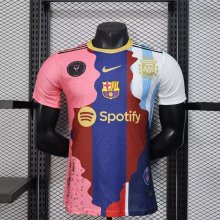 25/26 Barcelona Messi Commemorative Edition  PLayer 1:1 Quality Soccer Jersey