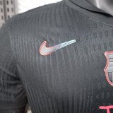 25/26 Barcelona  Away PLayer（配广告）1:1 Quality Soccer Jersey