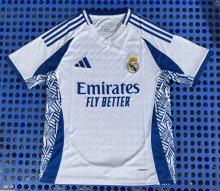 25/26 Real  Madrid Special Edition  Blue And White Fans 1:1 Quality Soccer Jersey