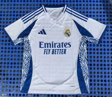 25/26 Real  Madrid Special Edition  Blue And White Fans 1:1 Quality Soccer Jersey