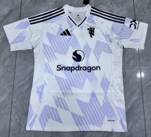 25/26 Manchester United Away White Fans 1:1 Quality Soccer Jersey