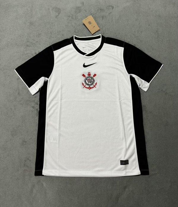25/26 Corinthians Home Fans 1:1 Quality Soccer Jersey
