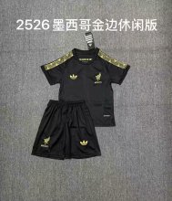 25/26 Mexico Phnom Penh casual wear Kids 1:1 Quality Soccer Jersey