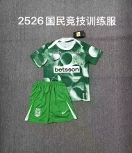 25/26 Atletico Nacional Training clothes Kids 1:1 Quality Soccer Jersey