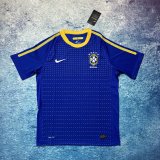 2010 Brazil Away Fans Retro 1:1 Quality Soccer Jersey