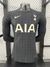 25/26 Tottenham Away Long Sleeve Player 1:1 Quality Soccer Jersey
