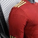 25/26  Mexico Red Long Sleeve Player 1:1 Quality Soccer Jersey