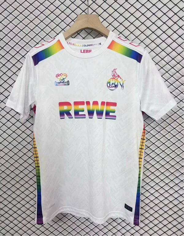 25/26 Colo Colo Rainbow Special Edition White Fans 1:1 Quality Traning Jersey