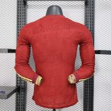25/26  Mexico Red Long Sleeve Player 1:1 Quality Soccer Jersey