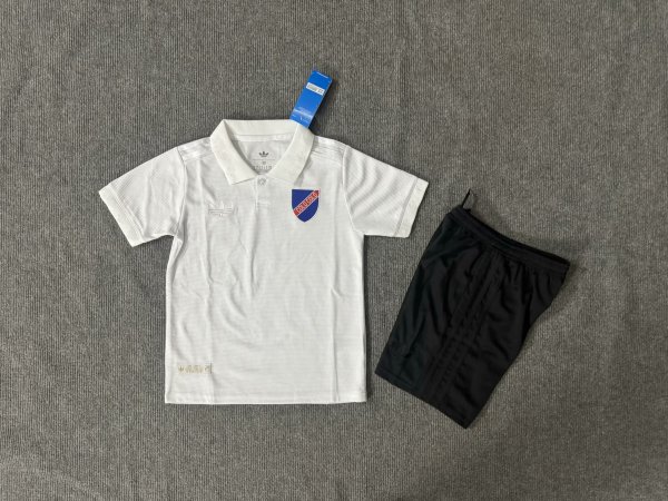 25/26 Colo Colo 100th Anniversary Edition Kids 1:1 Quality  Soccer Jersey