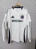 25/26 Colo Colo Home Fans Long Sleeve 1:1 Quality Soccer Jersey