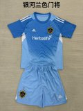 25/26 Los Angeles Goalkeeper Blue Kids Kits 1:1 Quality Soccer Jersey