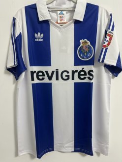 1985/1987 Porto  Home Retro Fans 1:1 Quality  Soccer Jersey