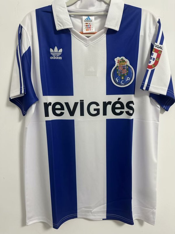 1985/1987 Porto  Home Retro Fans 1:1 Quality  Soccer Jersey