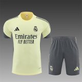 25/26 Real Madrid Yellow 1:1 Quality Training Jersey（A-Set）