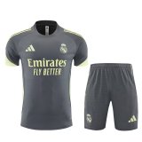 25/26 Real Madrid Dark Grey 1:1 Quality Training Jersey（A-Set）