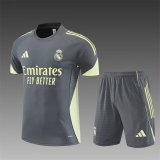 25/26 Real Madrid Dark Grey 1:1 Quality Training Jersey（A-Set）