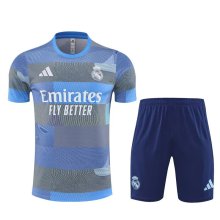 25/26 Real Madrid Light Blue 1:1 Quality Training Jersey（A-Set）