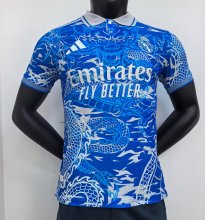 25/26  Real Madrid Special Edition Blue Player 1:1 Quality Soccer Jersey