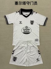 25/26 Celta Goalkeeper  Kids Kits 1:1 Quality Soccer Jersey