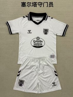 25/26 Celta Goalkeeper  Kids Kits 1:1 Quality Soccer Jersey