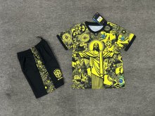 24/25 Brazil Special Edition Kids 1:1  Quality Soccer Jersey