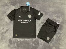 25/26 Manchester City Special Edition Black  Adult Kits 1:1  Quality  Soccer Jersey（成人套装）