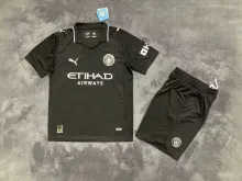 25/26 Manchester City Special Edition Black  Adult Kits 1:1  Quality  Soccer Jersey（成人套装）