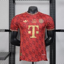 25/26  Bayern Munich 125th anniversary Red Player 1:1 Quality Soccer Jersey