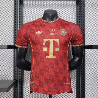 25/26  Bayern Munich 125th anniversary Red Player 1:1 Quality Soccer Jersey